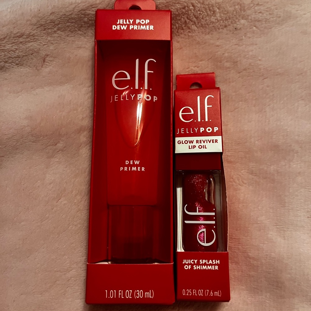 e.l.f. Jelly Pop Dew Primer and Lip Oil Set